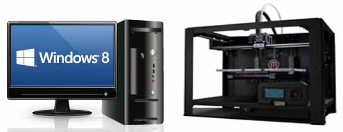 MakerBoot Replicator 2  в windows 8.1